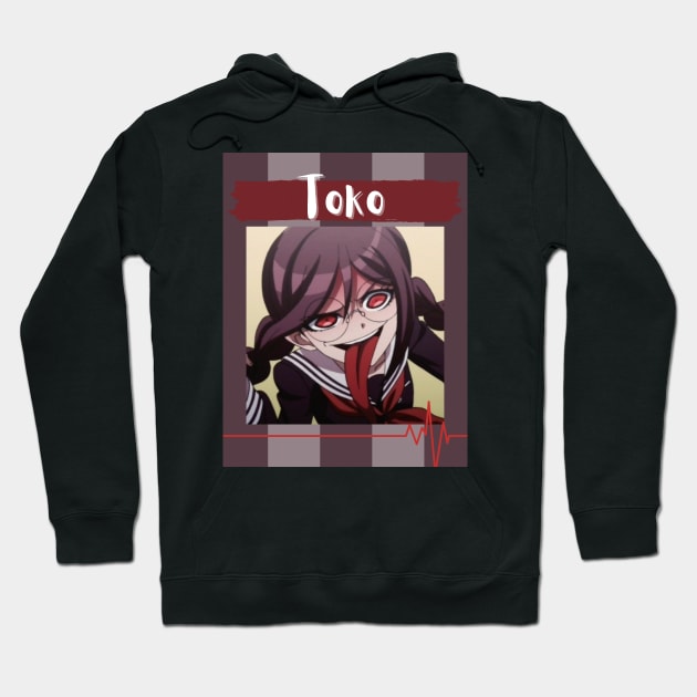 Toko: Danganronpa 1 Hoodie by TheMochiLife